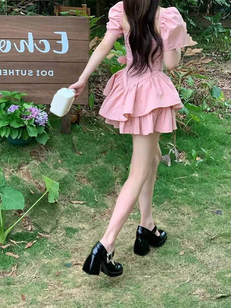kawaii cute pink dresses